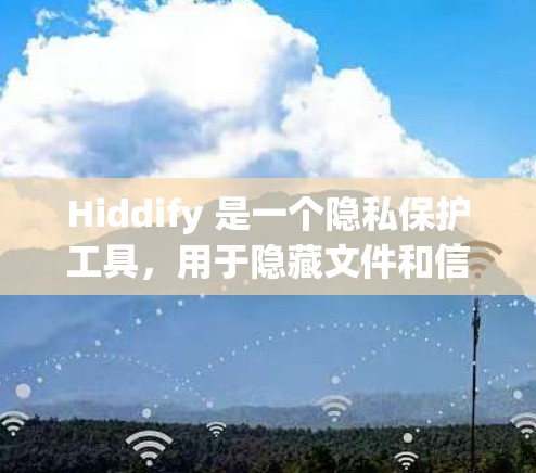 Hiddify 是一个隐私保护工具，用于隐藏文件和信息，防止他人访问。你可以通过以下步骤学习如何使用 Hiddify