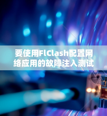 要使用FlClash配置网络应用的故障注入测试，可以按照以下步骤进行