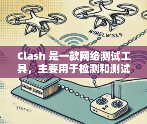 Clash 是一款网络测试工具,主要用于检测和测试网络游戏的延迟、抖动和稳定性。它可以帮助用户分析网络连接的质量,尤其是在在线游戏中非常重要