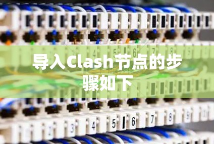 导入Clash节点的步骤如下