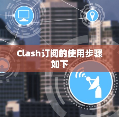 Clash订阅的使用步骤如下