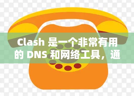 Clash 是一个非常有用的 DNS 和网络工具，通过配置订阅链接，可以获取最新的 DNS 记录和网络状态。以下是配置 Clash 订阅链接的一些步骤和注意事项